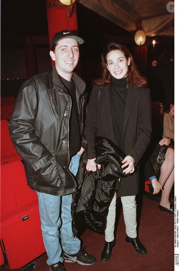 Gad Elmaleh et Marie Fugain.