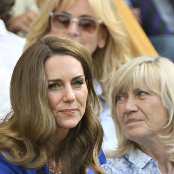 Catherine (Kate) Middleton, princesse de Galles - Personnalités à la finale homme du tournoi de tennis de Wimbledon le 13 juillet 2025.

© Chryslène Caillaud / PsnewZ / Bestimage