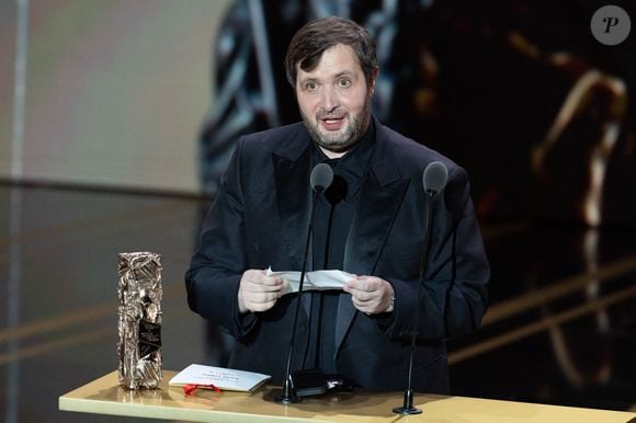 Karim Leklou (César du meilleur acteur pour "le roman de Jim") - Cérémonie de la 50ème édition de la cérémonie des César à l'Olympia à Paris, France, le 28 février 2025 © Dominique Jacovides - Olivier Borde / Bestimage