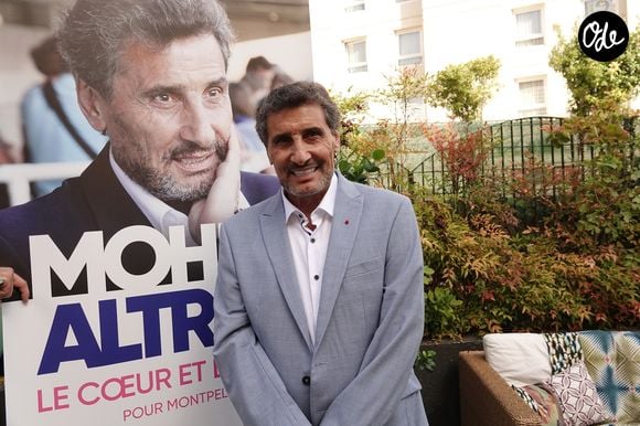 Mohed Altrad, président du club de rugby, annonce sa candidature aux élections municipales à Montpellier le 16 septembre 2019. © Richard Gosselin / Panoramic / Bestimage