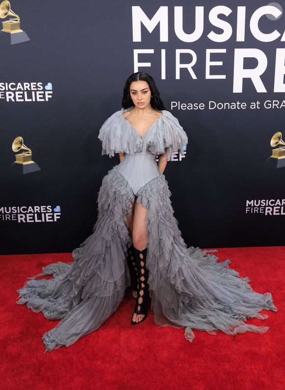 Charli XCX à la 67e cérémonie des Grammy Awards à la Crypto.com Arena de Los Angeles le dimanche 2 février 2025. JAVIER ROJAS/PI (Credit Image: © PI via ZUMA Press Wire)