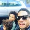 JoeyStarr pose avec l'un de ses trois fils : Khalil fête ses 18 ans aujourd'hui et il dépasse son papa