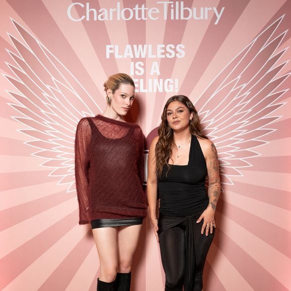 Gigi Goode, Louane Emera au photocall du dîner intimiste organisé par Charlotte Tilbury dans le cadre de l'événement AFF à Paris, France, le 15 septembre 2026. © Pierrick Rocher/BFA.com/Backgrid/Bestimage