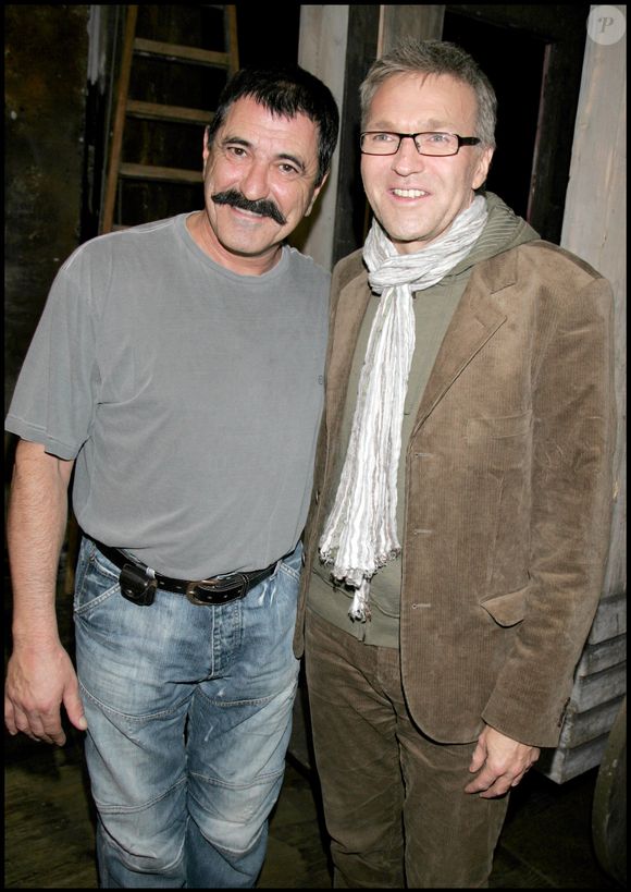 Archive - Jean-Marie Bigard et Laurent Ruquier - Générale de la pièce Clerambard au théâtre Hebertot -  20/10/2008
 © Guillaume Gaffiot/bestimage
