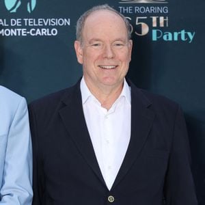 On a pu y apercevoir le Prince Albert II,
Le prince Albert II de Monaco lors de la soirée du 65e anniversaire du Festival de télévision de Monte-Carlo au Monte-Carlo Bay, le 15 juin 2026.
© Denis Guignebourg / Bestimage