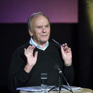EXCLUSIF. L'acteur français Jean-Louis Trintignant lors du Festival de Ramatuelle à Ramatuelle, dans le sud de la France, le 9 août 2008. Photo par Jean-Marc Fichaux/Festival de Ramatuelle/ABACAPRESS.COM