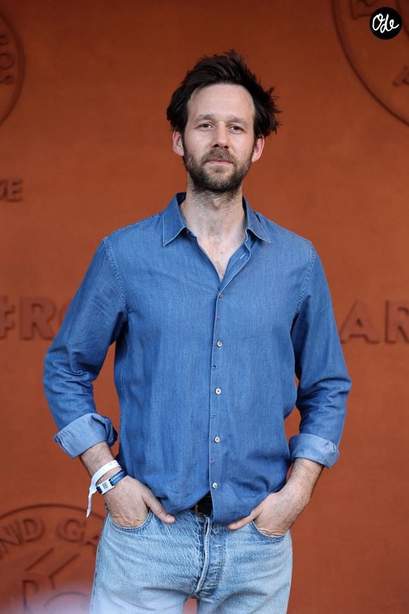 Benjamin Lavernhe au village lors des Internationaux de France de Tennis de Roland Garros 2026. Paris, le 27 mai 2026. © Jacovides-Moreau / Bestimage