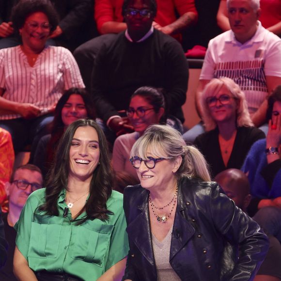 Exclusif - Laurent Fontaine, Shana Loustau, Christine Bravo, sur le plateau de  TBT9 présenté par C.Hanouna, et diffusé en direct sur W9, Paris, France, le 16 octobre 2025. © Jack Tribeca / Bestimage