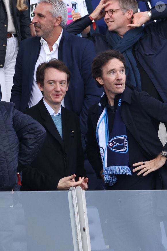 Cette demeure historique, avec salons de réception, escalier d’honneur et fontaine, fut la résidence d’André Citroën de 1919 à 1935. 

Antoine Arnault et Frédéric Arnault dans les tribunes du match de football "Paris FC vs Grenoble Foot 38" lors de la 10ème journée de la Ligue 2 au Stade Charlety à Paris. Le 26 octobre 2024
Cyril Moreau / Bestimage