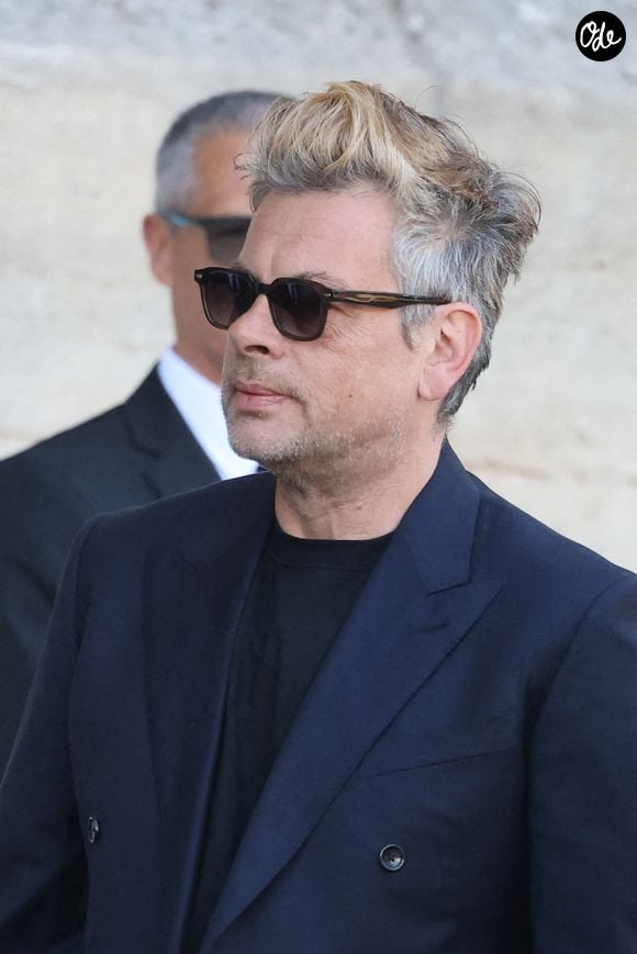 Benjamin Biolay - Obsèques de Nathalie Baye en l'église Saint-Sulpice à Paris le 24 avril 2026. © Dominique Jacovides - Coadic Guirec / Bestimage