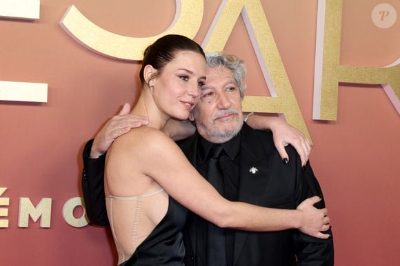 Adèle Exarchopoulos et Alain Chabat -  Photocall de la 50ème édition de la cérémonie des César à l'Olympia à Paris, France, le 28 février 2025 © Dominique Jacovides - Olivier Borde / Bestimage
