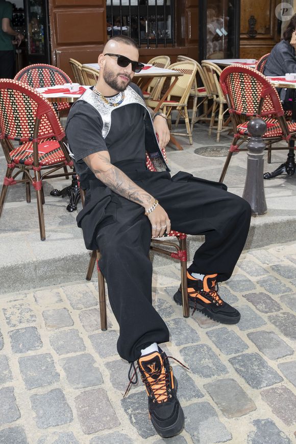 Maluma lors du défilé Louis Vuitton mode Hommes printemps-été 2020 à Paris le 20 juin 2019.
© Olivier Borde / Bestimage