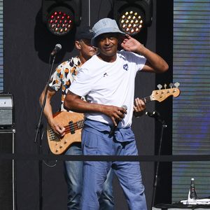 Yannick Noah en concert lors des championnats du monde de Para Athlétisme PARIS'23, le 14 juillet 2023. JB Autissier / Panoramic / Bestimage