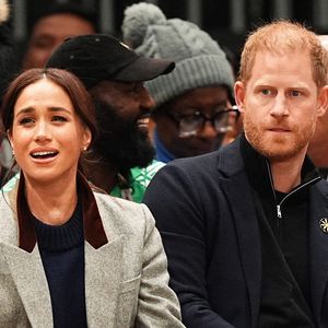 Meghan Markle et le prince Harry lors des Invictus Games 2025 à Vancouver, Canada, le dimanche 9 février 2025. Photo de Aaron Chown/PA Wire/ABACAPRESS.COM