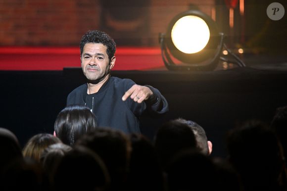 Jamel Debbouze présente les humoristes du Jamel Comedy Club sur la scène du palais Nikaia à Nice, le 27 février 2025. Se sont succédés Antek, Doully, I.Djadel, J.Santini, Nordine Ganso, R.Harjane et Kino en première partie.
© Bruno Bebert / Bestimage
