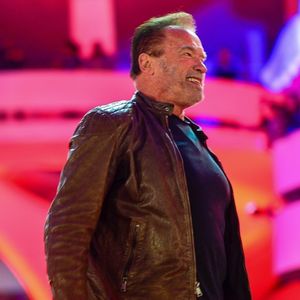 Arnold Schwarzenegger lors de l'événement Netflix "Tudum" à la Biennale d'Ibirapuera à São Paulo, Brésil, le 16 juin 2023. © Backgrid USA / Bestimage