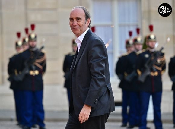 Xavier Niel, Pdg de Iliad au palais de l'Elysée pour un banquet d'état donné en l'honneur de la visite du président de la Mauritanie en France le 15 avril 2026.

© Christian Liewig / Bestimage