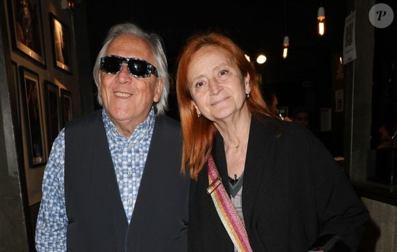 Exclusif - Gilbert Montagné et sa femme Nikole à Paris le 12 octobre 2025. 

© Coadic Guirec/Bestimage