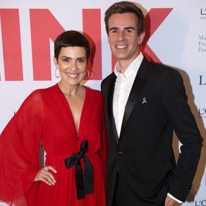 Cristina Cordula "Marraine de la soirée" et Jean-Baptiste Marteau (animateur de la soirée) - 13ème édition du "Dîner de Gala de LINK pour AIDES" au Pavillon Gabriel à Paris, France, le 4 Décembre 2023. © Bertrand Rindoff / Bestimage