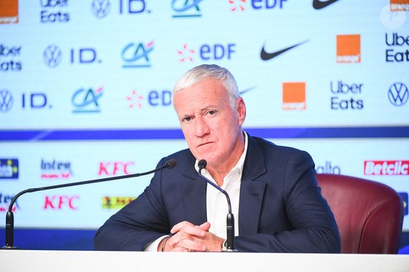 « On connaît tous les adversaires. Si vous savez qui débutera demain chez les Croates, ça m’intéresse » , a-t-il déclaré...

Didier DESCHAMPS, entraîneur de l'équipe de France lors de la conférence de presse à la Fédération Française de Football le 13 mars 2025 à Paris, France. Photo by Emilian Baldow/Icon Sport/ABACAPRESS.COM