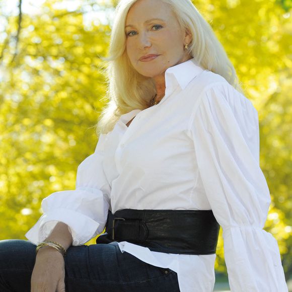 Michèle Torr en séance photo au parc de Mont Royal dans la ville de Montreal au Quebec le  22/02/2018. Photo par Julien Reynaud/APS Medias/ABACAPRESS.COM