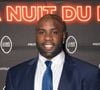 Teddy Riner poursuit sa carrière et vise notamment les Jeux Olympiques de Los Angeles.

Teddy Riner - La nuit du rugby à l'Olympia de Paris. © Florian Lavielle/Bestimage