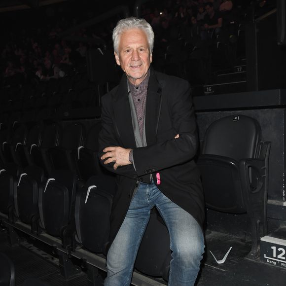 Gérard Lenorman - People en backstage lors du deuxième jour du concert de Patrick Bruel lors de sa tournée "Ce soir on sort..." à Paris La Défense Arena le 7 décembre 2019. © Coadic Guirec/Bestimage