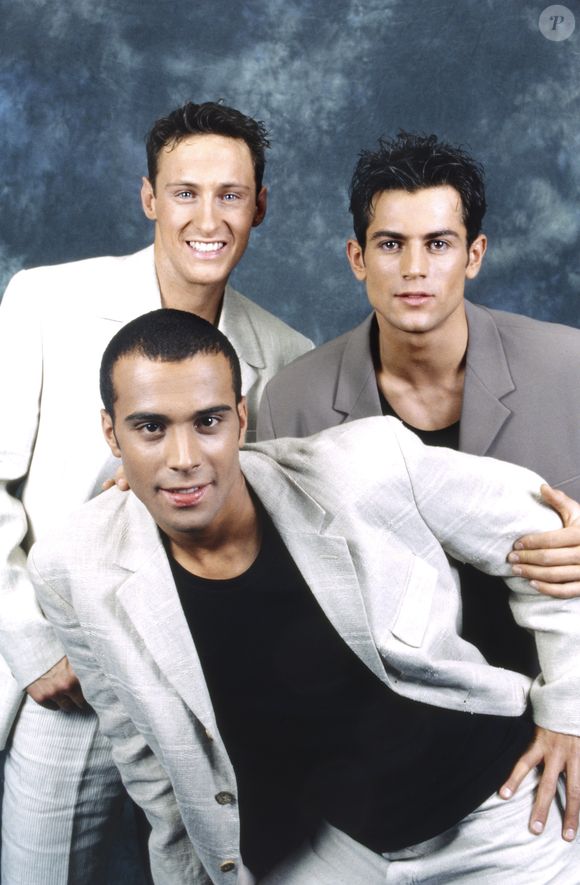 Archives - Adel Kachermi, Filip Nikolic et Frank Delay du groupe "2Be3" (Boy's band)
© Cédric Perrin / Bestimage