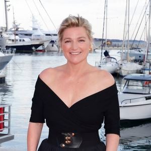 Exclusif - Anne-Elisabeth Lemoine - Plateau de l'émission "C à vous" lors du 78ème Festival International du Film de Cannes le 15 mai 2025. © Jack Tribeca / Bestimage
