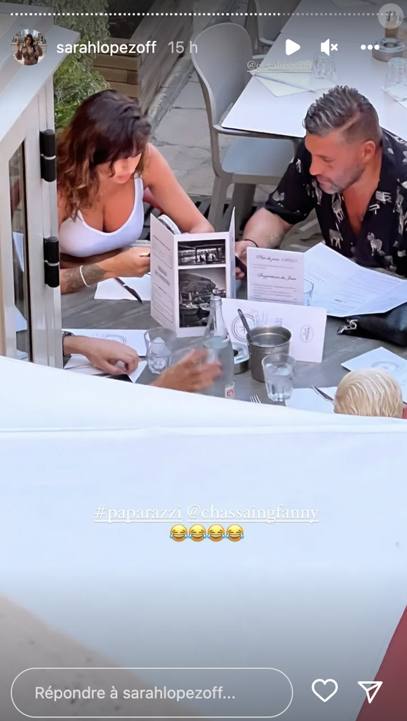 Elle a ainsi confié : "Ce qu'on a fait, c'est qu'on a pris plusieurs billets d'avion. Dès qu'on en trouvait un, c'est hyper difficile.

Sarah Lopez a retrouvé l'amour auprès du chef pâtissier Gerald Martinez - Instagram