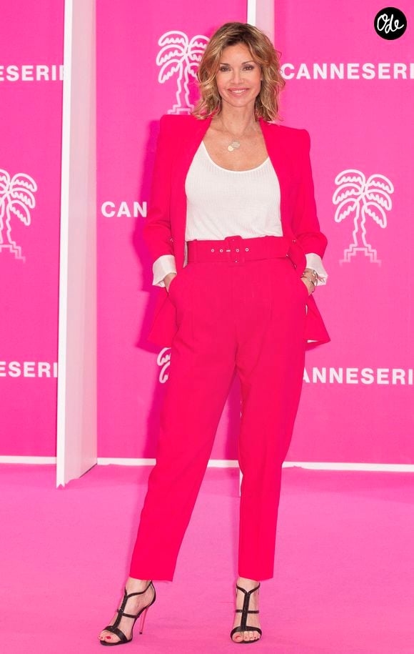 Ingrid Chauvin au Palais des Festivals et des Congrès de Cannes, samedi 2 avril 2022. © Christophe Aubert via Bestimage
