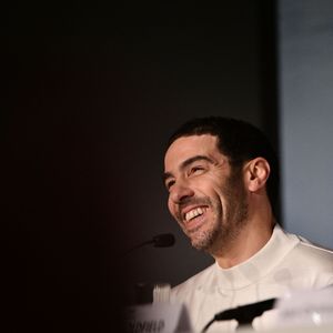 Tahar Rahim à la conférence de presse du film "Alpha" (Compétition) lors du 78ème Festival International du Film de Cannes, le 20 mai 2025. 
© Valentina Claret / Pool Cannes / Bestimage