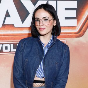 Agathe Auproux - Avant-première du film "Gardiens de la galaxie épisode 3" au Gaumont Disney village à Chessy, France, le 22 avril 2023. © Christophe Clovis / Guirec Coadic / Bestimage