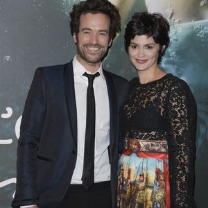 Romain Duris et Audrey Tautou - Avant-première du film "L'ecume des jours" a l'UGC Normandie a Paris. Le 19 avril 2013. ©Bestimage