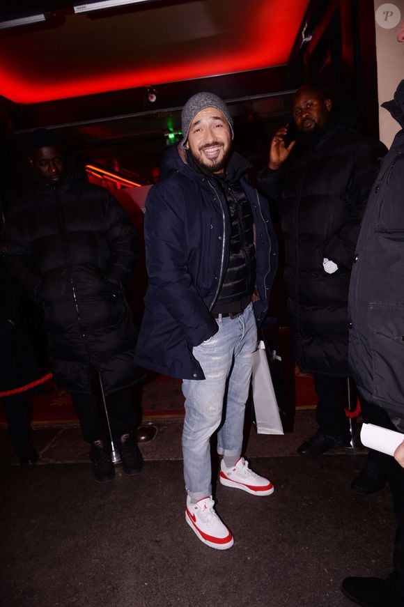 Exclusif - Moundir Zoughari - After-party de la finale de l'émission "Danse avec les Stars" (DALS) au VIP ROOM à Paris le 23 Novembre 2019.
© Rachid Bellak / Bestimage