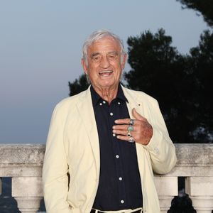 Exclusif - Rendez-vous avec Jean-Paul Belmondo lors du mariage du footballeur Sébastien Frey avec Petra au Château Saint Georges à Grasse le 29 juin 2019. © Denis Guignebourg/Bestimage