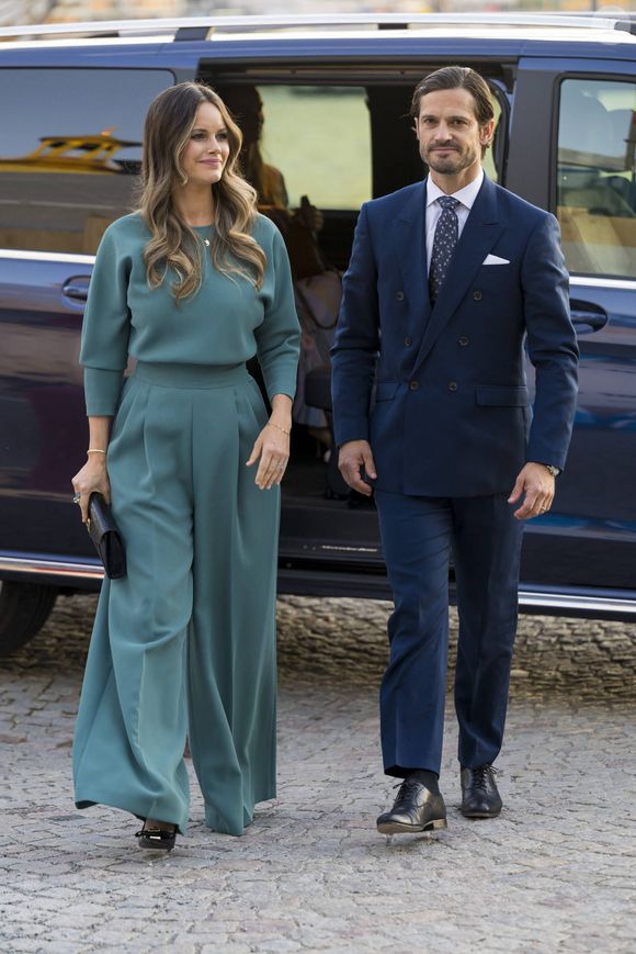 Le prince Carl Philip de Suède, La princesse Sofia (Hellqvist) de Suède - 15ème  anniversaire de "Project Playground" au Musée du Jouet de Stockholm, le 25 septembre 2025. © Action Press / Bestimage