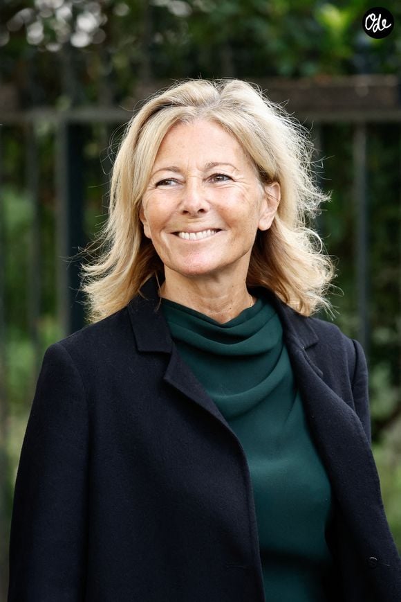 Claire Chazal - Arrivées aux obsèques de Nicolas Altmayer en l’Église de Saint-Germain-des-Prés à Paris le 31 aout 2026. 

© Dominique Jacovides-Cyril Moreau/Bestimage