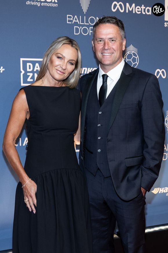 Michael Owen et sa femme Louise Bonsall assistent à la 70e cérémonie du Ballon d’Or, organisée au Palladium Theatre de Londres, en Angleterre, le 26 octobre 2026.

© Cyril Moreau / Bestimage