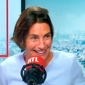 Alessandra Sublet, sur RTL le samedi 24 janvier.