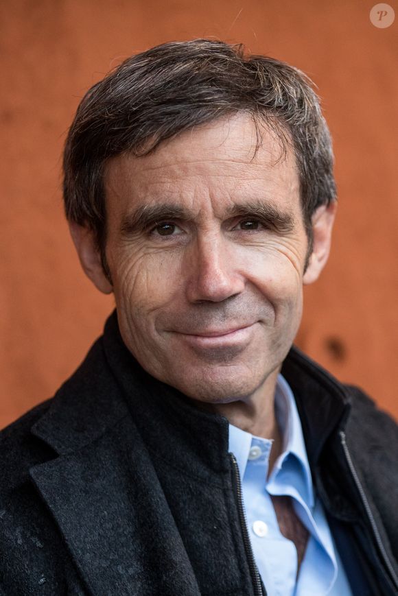 David Pujadas au village lors des internationaux de tennis de Roland Garros à Paris, France, le 5 juin 2019. © Jacovides-Moreau / Bestimage