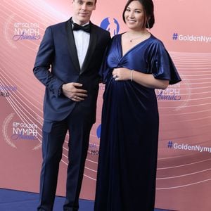 Louis Ducruet et Marie Ducruet (enceinte) - La famille princière au photocall et cérémonie de clôture de la 63ème édition du Festival de Télévision de Monte-Carlo (63rd Golden Nymph) au Grimaldi Forum à Monaco le 18 juin 2024.

© Denis Guignebourg / Bestimage