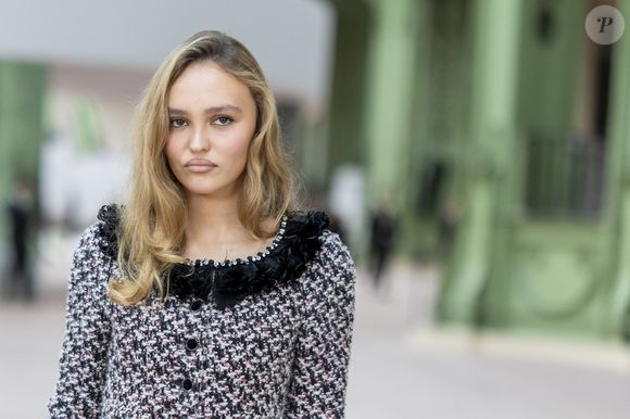 Lily-Rose Depp au défilé Chanel lors de la Fashion Week de Paris, le 28 janvier 2025. 

Photo : Olivier Borde / Bestimage