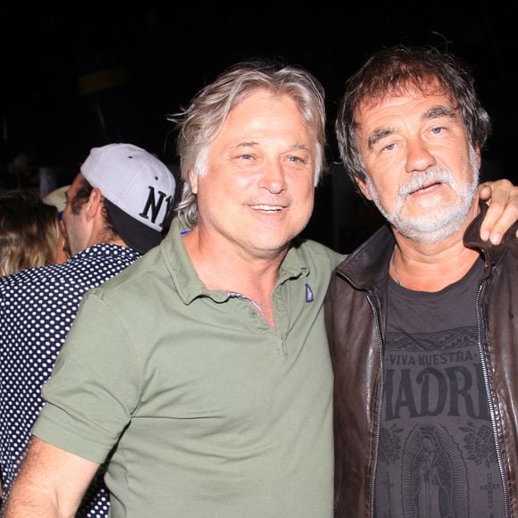 David Charvet, Olivier Marchal - 7ème édition du Trophée de la Pétanque Gastronomique au Paris Yacht Marina à Paris le 27 juin 2019. © Philippe Baldini/Bestimage