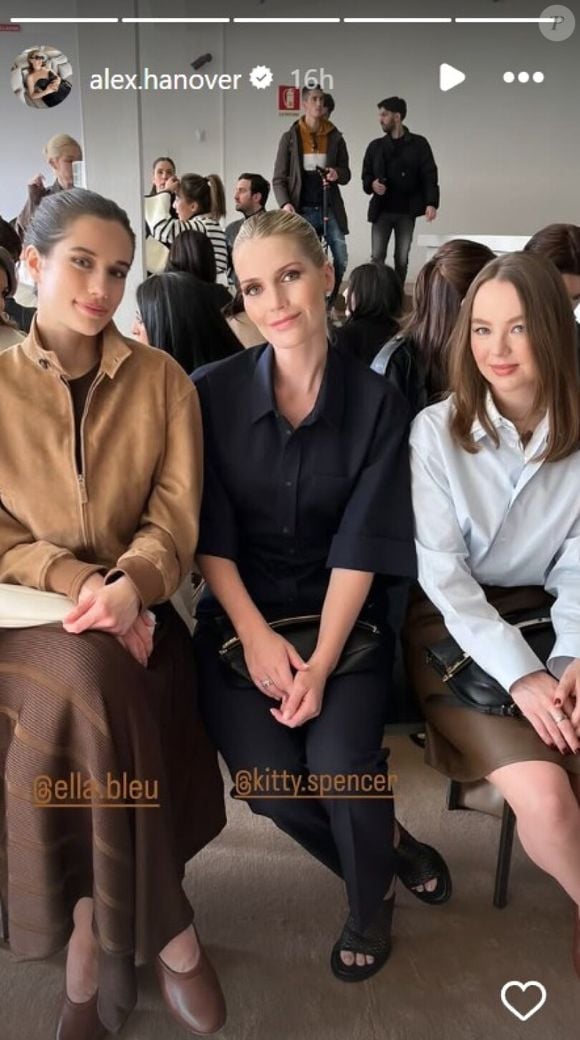 Story Alexandra de Hanovre, Instagram