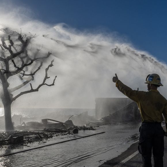 Incendies 2025 en Californie à Pacific Palisades - le 11 janvier 2025 © Daniel A. Anderson/ZUMA Press Wire