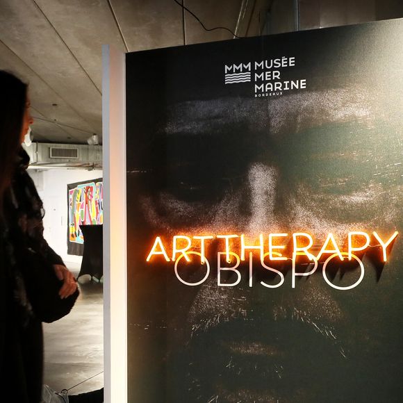 Exclusif - Le chanteur Pascal Obispo présente ses oeuvres (toiles, collages et dessins) au Musée Mer Marine à Bordeaux le 21 mars 2023.


© Patrick Bernard / Bestimage