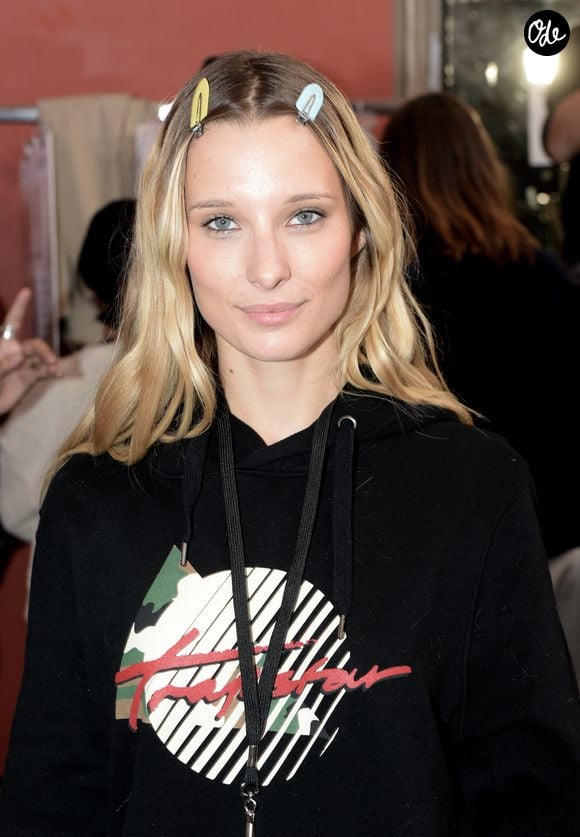 Ilona Smet - Backstage du "Etam Live Show 2018" aux Beaux-Arts à Paris, le 25 septembre 2018. © Veeren/Moreau/Bestimage