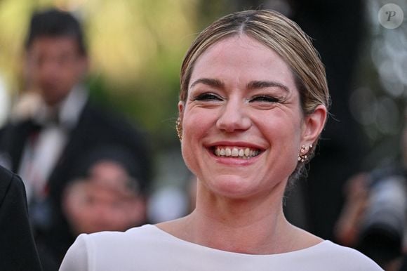 Emilie Dequenne à la première du film Le Vieux Chêne lors du 76e Festival de Cannes à Cannes, France, le 26 mai 2023. Photo by Julien Reynaud/APS-Medias/ABACAPRESS.COM