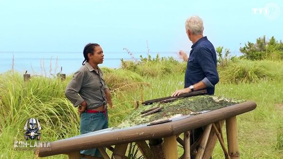 Avant de trouver son poignard, Gaëlle s'est retrouvée sur la même zone que Jérôme des Landes et a été confrontée à son comportement peu appréciable.

Epreuve d'Orientation de "Koh-Lanta 2025", lors de l'épisode du 17 juin, sur TF1